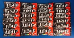 (24) M&M’s Milk Chocolate Share Size Packs 3.14oz Bulk Lot BB: 02/2027