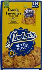 Linden Butter Crunch Cookies – 18 ct.