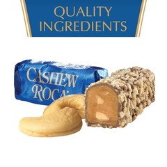 Brown & Haley CASHEW ROCA Canister, Individually Wrapped 10 Ounce (Pack of 1)