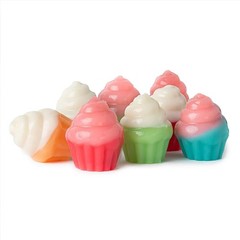 Bayside Candy 3d Gummy Cupcakes – Rainbow Gummy Candy – Cupcake Gummies
