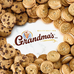Grandmas Chocolate Chip Cookies 2.5 Ounce (Pack of 60)