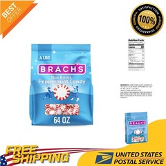 4 lbs of Brach’s Star Brites Peppermint Candy – Fat-Free Classic Treat, 360 ct
