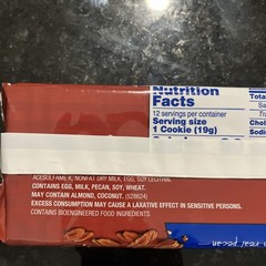 Lot of 3 Voortman Zero Sugar Pecan Shortbread Cookies 8 oz Ea Best By 11/25/26