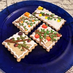 Gluten Free Sugar Cookies w Royal Icing – Beautiful Fruit Trees HOMEMADE