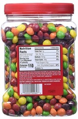 2 Jars Skittles Original Fruity Candy Jar Bite Size Candies 54 oz Each Jar