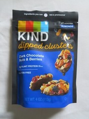 (1) Bag Of Kind Dipped Clusters Dark Chocolate Nuts & Berries 4 Oz