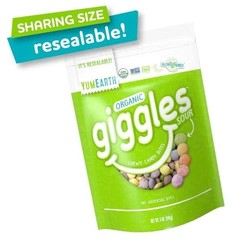YumEarth Organic Sour Giggles Candy 5oz Allergy Friendly Vegan Snacks