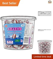 Refreshing 28 Ounce Jar of Bob’s Soft Peppermint Candy – Perfect for Sharing