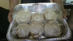 Homemade Cinnamon Rolls with Fresh Cream Cheese Frosting