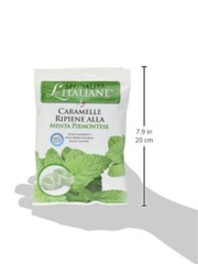 Delicate Mint Filled Hard Candy from Italy – Pack of 3, Individually Wrapped
