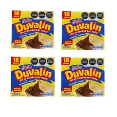 Duvalin Hazelnut & Vanilla Flavord 18-pcs 4 box Net Wt 9.5-0z Mexican candy