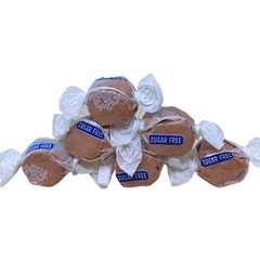 Sugar Free Chocolate Salt Water Taffy – 1lb Bulk Bag, Keto Diabetic Friendly