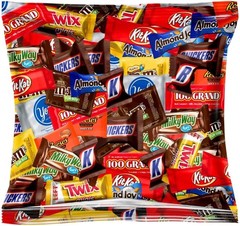 Bulk Chocolate Candy Mix – Individually Wrapped Fun Size Chocolate Bars & Treats