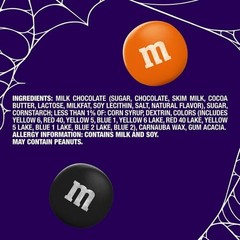 m&m’s BLACK & ORANGE HALLOWEEN MIX 62 OZ Milk Chocolate Candies ~ Pantry Jar!🎃