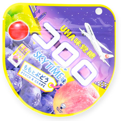 UHA Kororo Japan Airlines Gummy ✦ Peach & Grape ✦ Japanese Candy