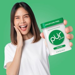 PUR Mints | Aspartame Free | Made with Xylitol | 30 Count (Pack of 2)