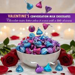 Valentine’S Day Conversation Milk Chocolate Candy | 1.5 Lb. Bulk Bag | Romantic